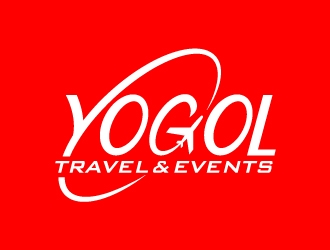 Y.O.G.O.L       Or       Yogol Travel  & Events logo design by josephope