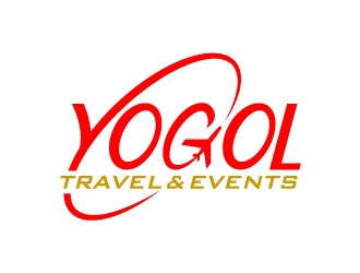 Y.O.G.O.L       Or       Yogol Travel  & Events logo design by josephope