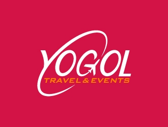 Y.O.G.O.L       Or       Yogol Travel  & Events logo design by josephope