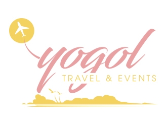 Y.O.G.O.L       Or       Yogol Travel  & Events logo design by fawadyk