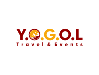 Y.O.G.O.L       Or       Yogol Travel  & Events logo design by goblin