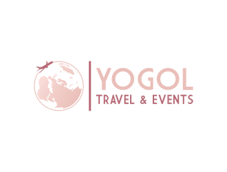 Y.O.G.O.L       Or       Yogol Travel  & Events logo design by Kruger