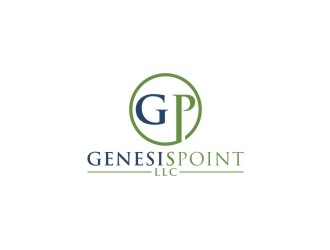 GenesisPoint LLC logo design by bricton