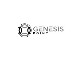 GenesisPoint LLC logo design by bricton