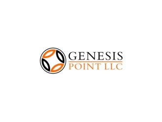 GenesisPoint LLC logo design by bricton