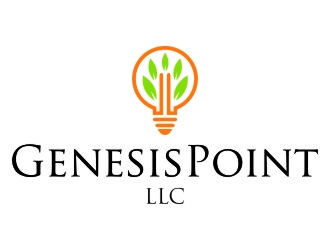 GenesisPoint LLC logo design by jetzu