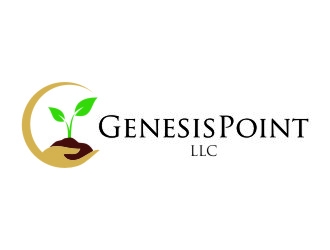 GenesisPoint LLC logo design by jetzu