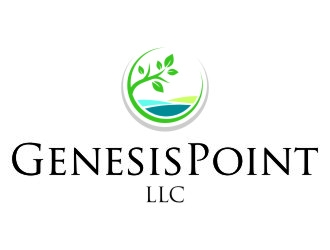GenesisPoint LLC logo design by jetzu
