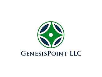 GenesisPoint LLC logo design by checx