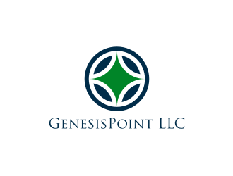 GenesisPoint LLC logo design by blessings