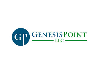 GenesisPoint LLC logo design by bomie
