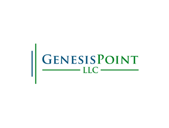 GenesisPoint LLC logo design by bomie