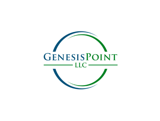 GenesisPoint LLC logo design by bomie