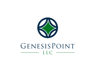 GenesisPoint LLC logo design by asyqh