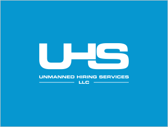 Unmanned Hiring Services, LLC logo design by Nadhira