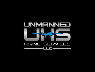 Unmanned Hiring Services, LLC logo design by beejo
