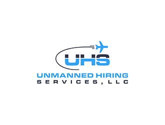 Unmanned Hiring Services, LLC logo design by checx