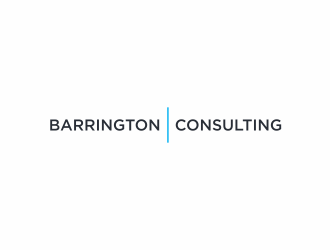 Barrington Consulting logo design by ammad