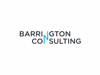 Barrington Consulting logo design by ammad