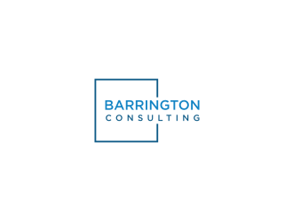 Barrington Consulting logo design by Susanti