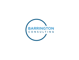 Barrington Consulting logo design by Susanti