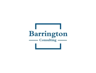 Barrington Consulting logo design by EkoBooM