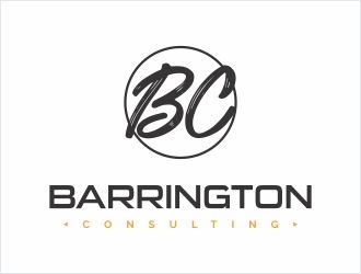 Barrington Consulting logo design by GenttDesigns