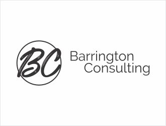 Barrington Consulting logo design by GenttDesigns