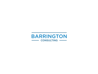 Barrington Consulting logo design by Susanti