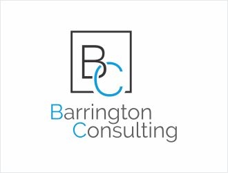 Barrington Consulting logo design by GenttDesigns