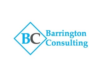 Barrington Consulting logo design by cybil