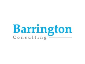 Barrington Consulting logo design by maserik