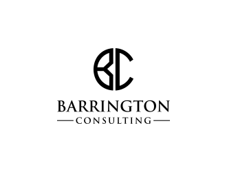Barrington Consulting logo design by kaylee