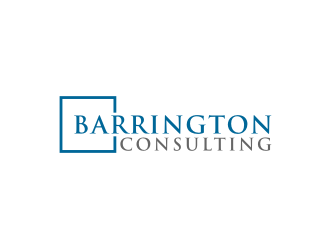 Barrington Consulting logo design by logitec
