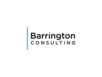 Barrington Consulting logo design by L E V A R