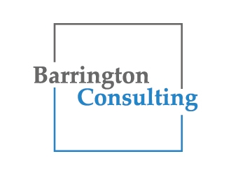 Barrington Consulting logo design by Lovoos