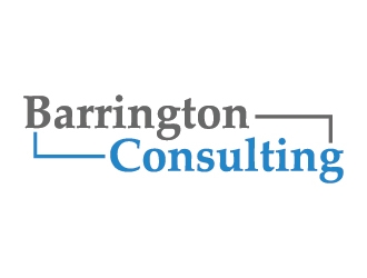 Barrington Consulting logo design by Lovoos