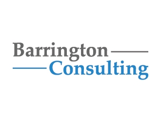Barrington Consulting logo design by Lovoos
