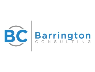 Barrington Consulting logo design by Lovoos