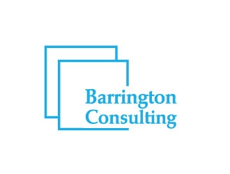 Barrington Consulting logo design by defeale