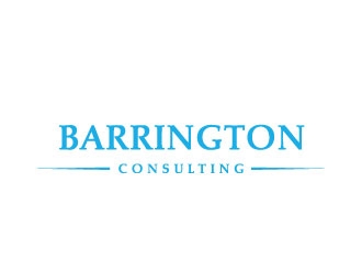 Barrington Consulting logo design by defeale