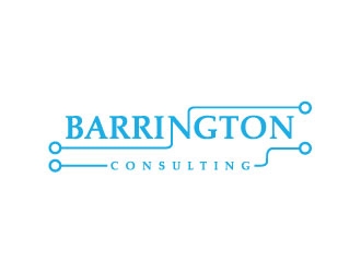 Barrington Consulting logo design by defeale