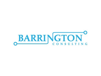 Barrington Consulting logo design by defeale
