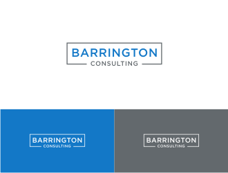 Barrington Consulting logo design by Barkah