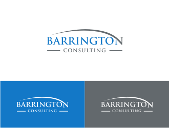 Barrington Consulting logo design by Barkah