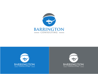 Barrington Consulting logo design by Barkah