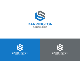 Barrington Consulting logo design by Barkah
