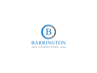 Barrington Consulting logo design by Barkah