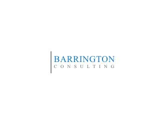 Barrington Consulting logo design by Barkah