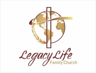 Legacy Life Family Church logo design by GenttDesigns